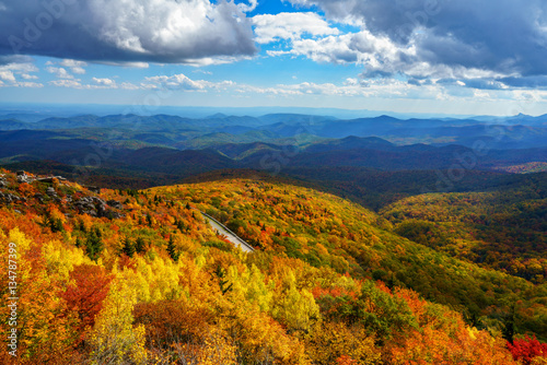 Fall off The Blue Ridge Parkway
