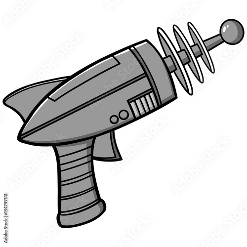 Ray Gun Illustration