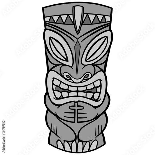 Tiki Illustration