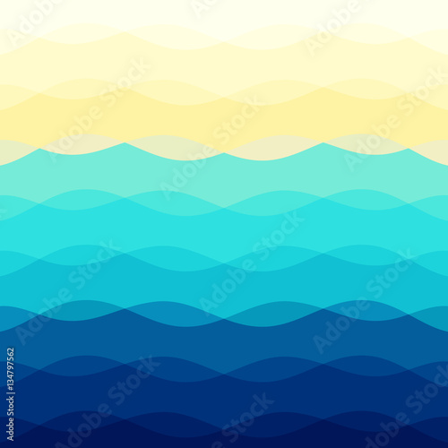 Abstract colorful background with curve lines