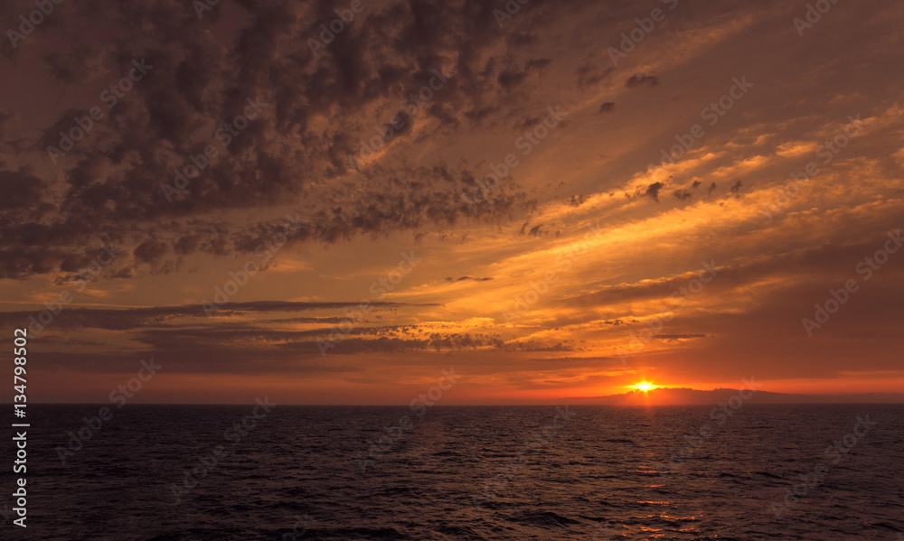 Sunrise on the Aegean Sea