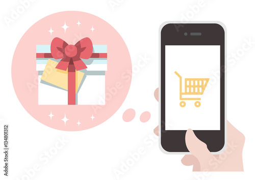 Buy a gift online shopping