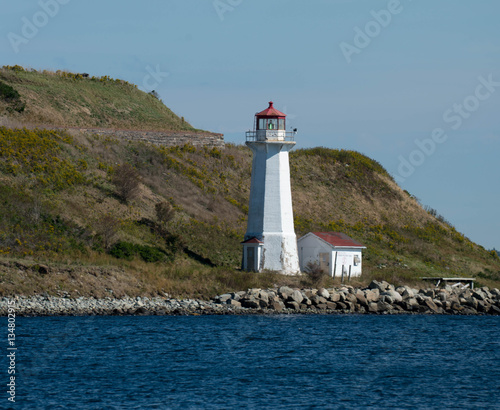 Lighthouse Near Halifax, Nova Scotia, Canada