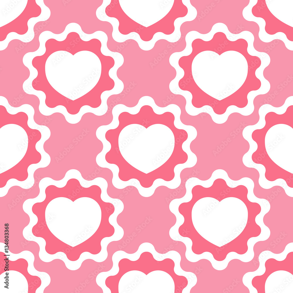 Seamless pattern with heart. vector background. Holiday texture. pattern for Happy Valentine's Day Seamless pattern with heart. vector background. Holiday texture. pattern for Happy Valentine's Day