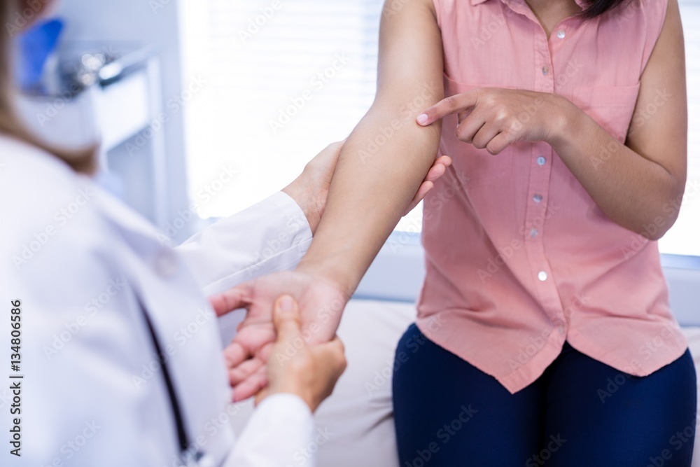 Doctor examining patient Doctor examining patient