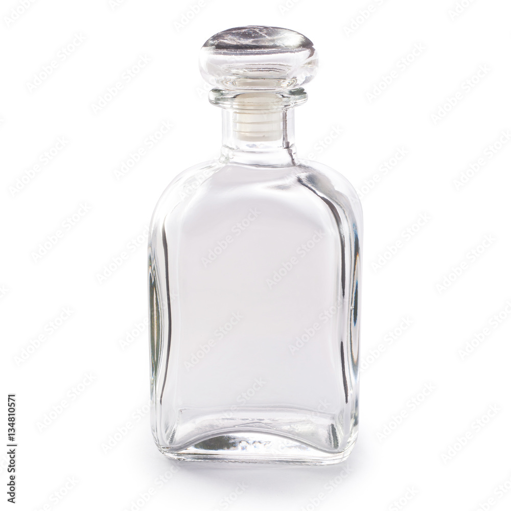 Empty glass bottle Empty glass bottle