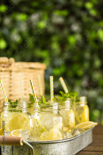 Green tea with citrus