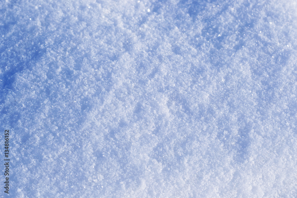 background of fresh snow texture in blue tone background of fresh snow texture in blue tone