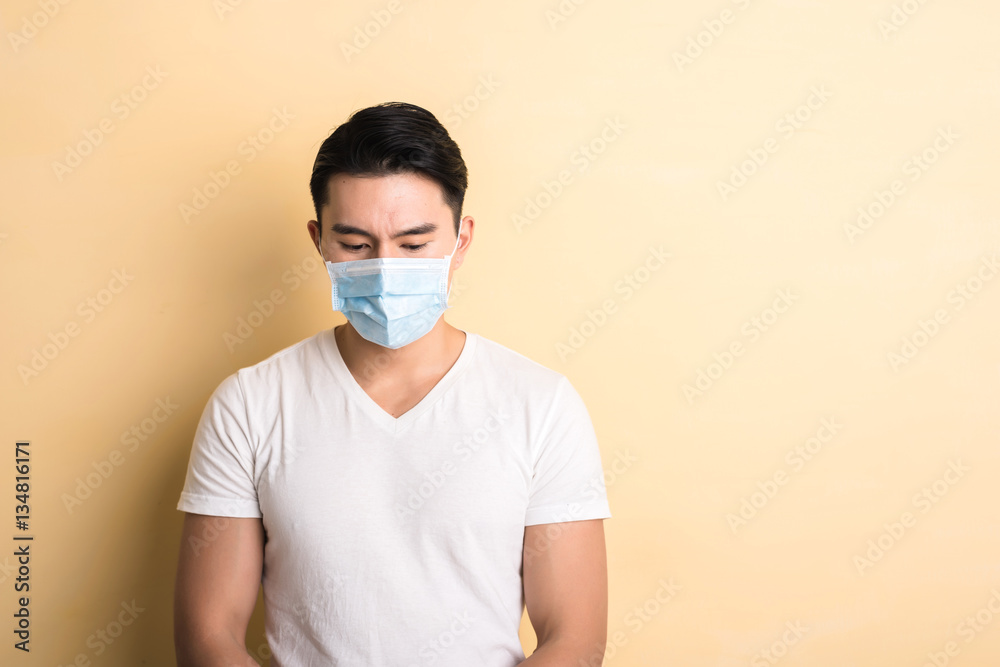 man wear mask man wear mask