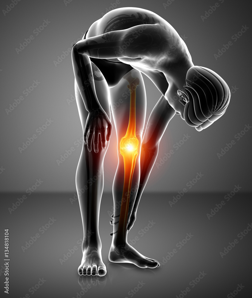 Male Knee pain Male Knee pain