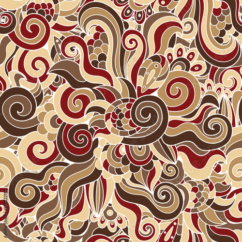 Abstract pattern made up of flower.Vector