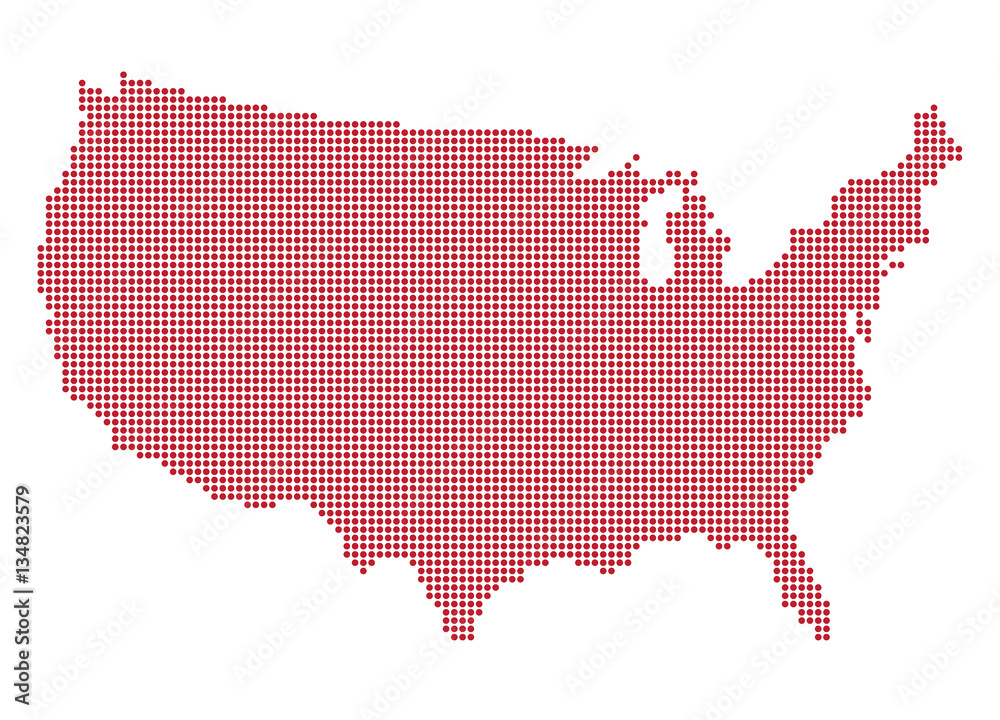 USA Dot Map