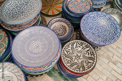 Traditional Tagine Morocco souvenirs in Fes  Fez   