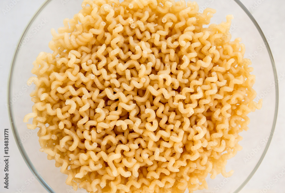 Raw pasta close up. Raw pasta close up.