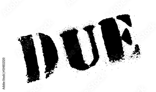Due rubber stamp. Grunge design with dust scratches. Effects can be easily removed for a clean, crisp look. Color is easily changed.