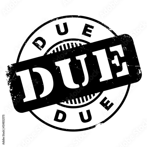 Due rubber stamp. Grunge design with dust scratches. Effects can be easily removed for a clean, crisp look. Color is easily changed.