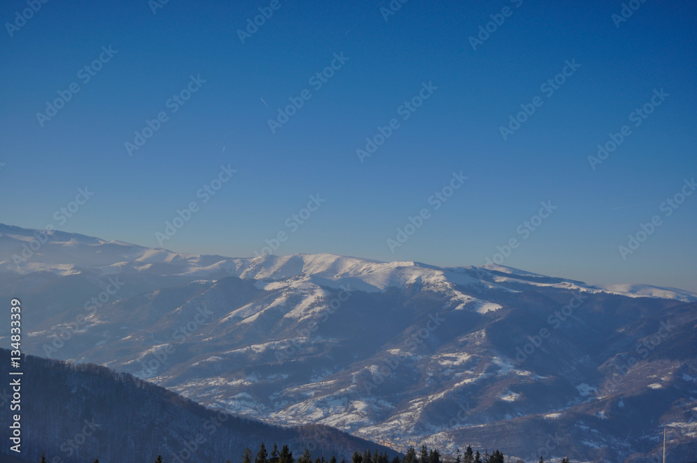 Fototapeta premium Mountain in winter