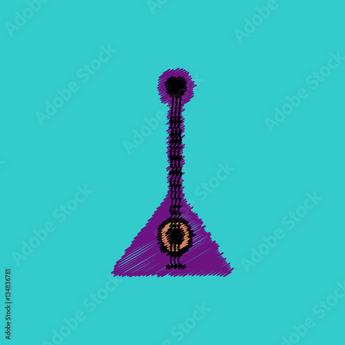 flat vector icon design collection musical instrument