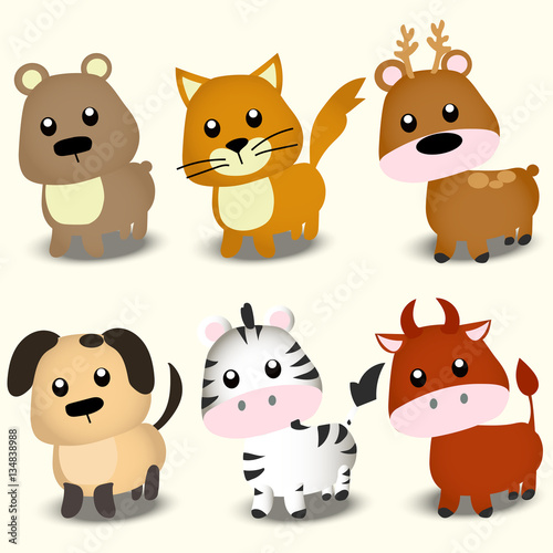illustration of a animals