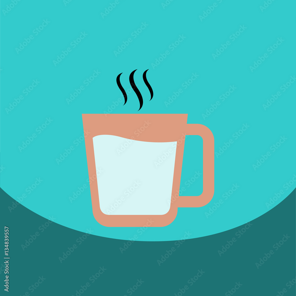 flat vector icon design collection cup of hot coffee flat vector icon design collection cup of hot coffee