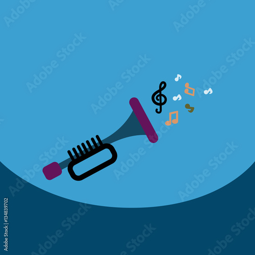 flat vector icon design collection musical instrument