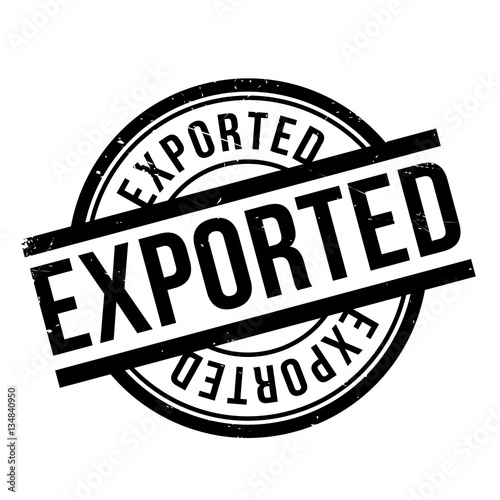 Exported rubber stamp. Grunge design with dust scratches. Effects can be easily removed for a clean, crisp look. Color is easily changed.