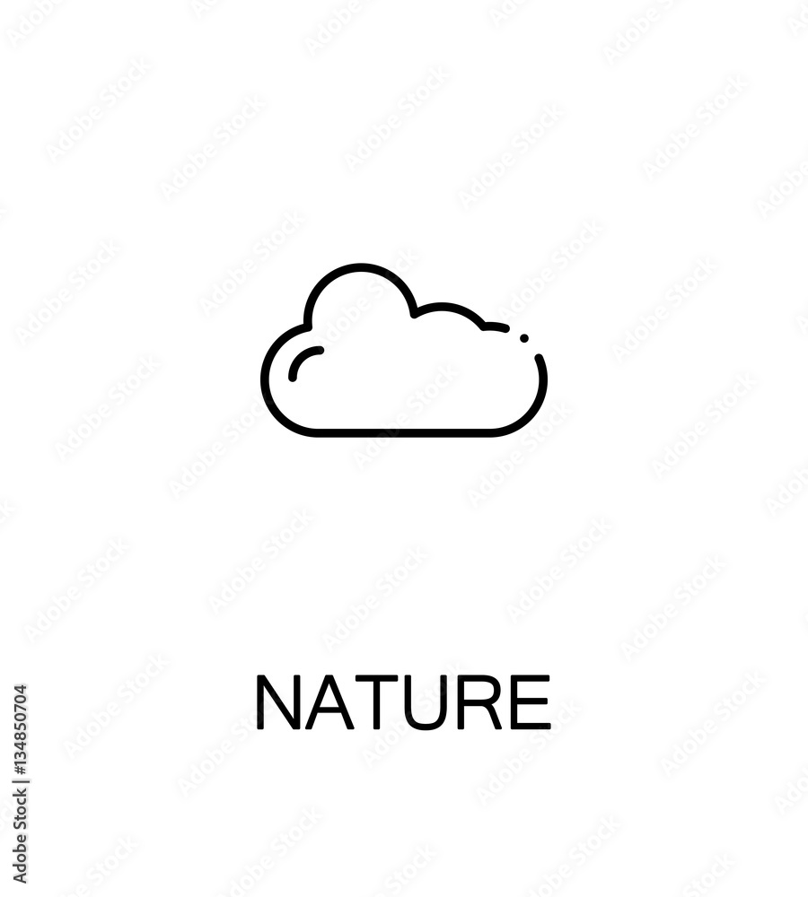 Nature flat icon