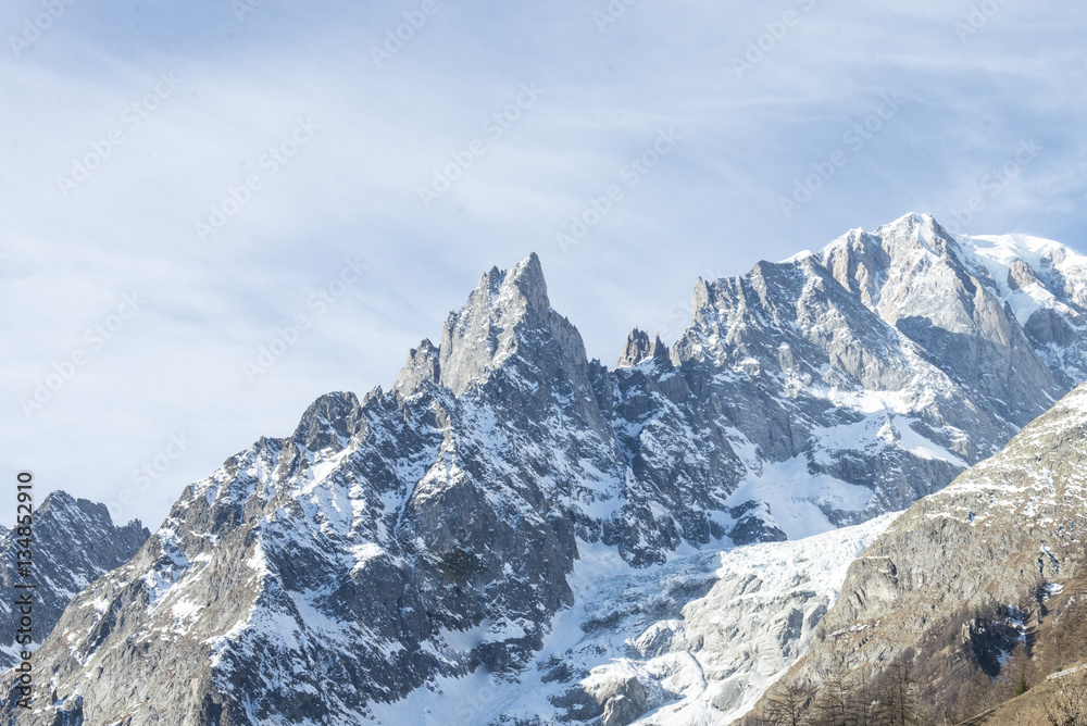 alps, tooth of the giant, dente del gigante, alpi, mountains, italy, italia, france