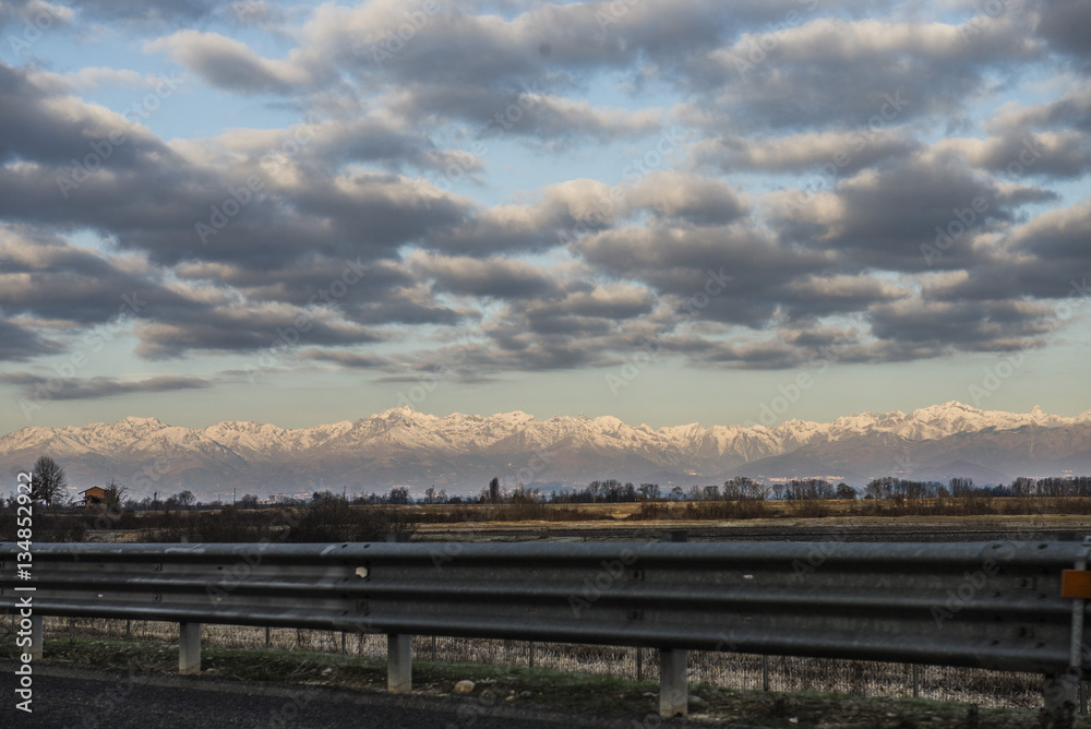 alps, alpi, italy, france, on the road, road, HDR, landscape, clouds, photography, guard rails alps, alpi, italy, france, on the road, road, HDR, landscape, clouds, photography, guard rails