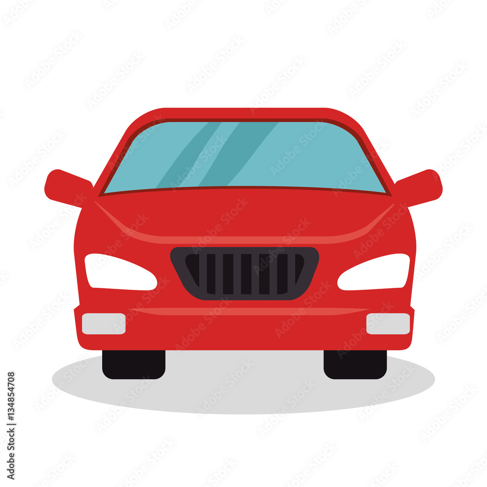 vehicle travel isolated icon vector illustration design