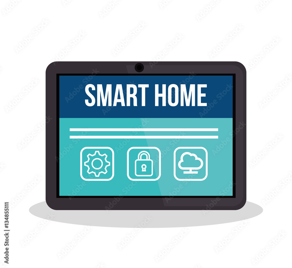 smarthome technology isolated icon vector illustration design smarthome technology isolated icon vector illustration design