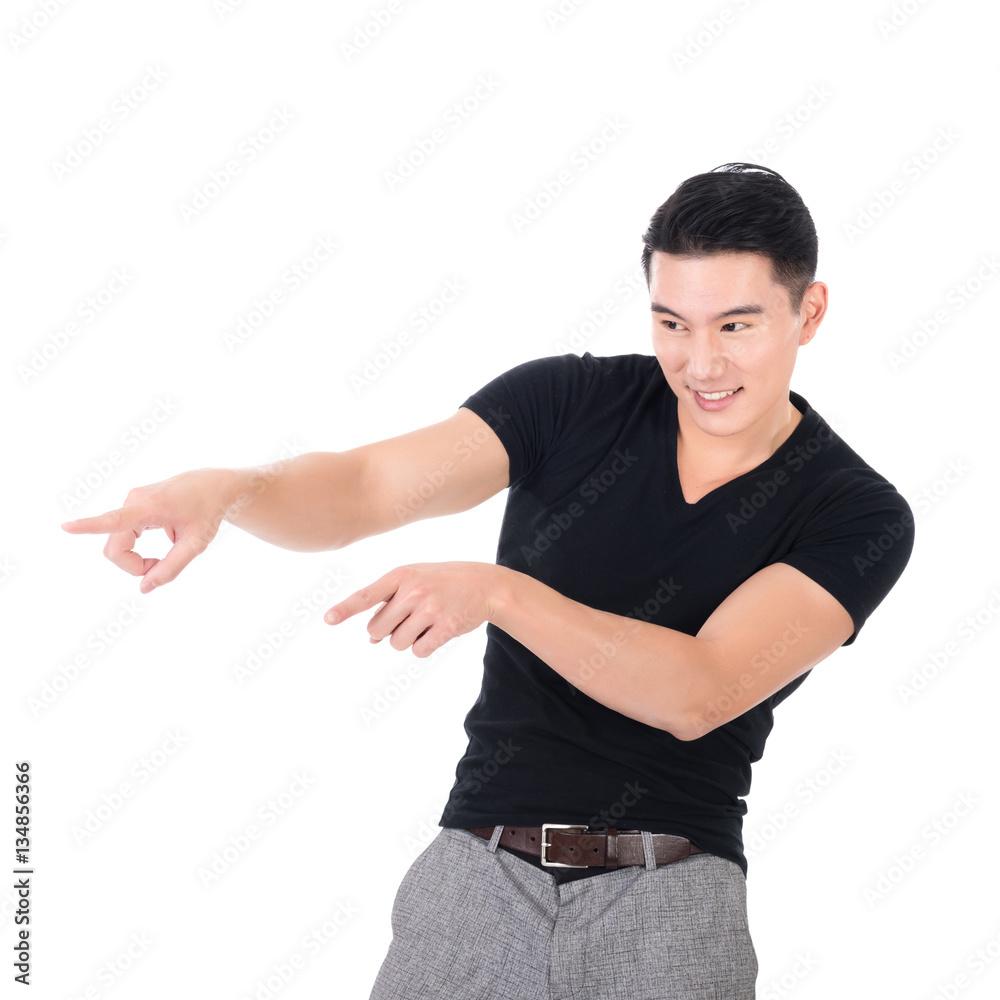 young man introduce young man introduce