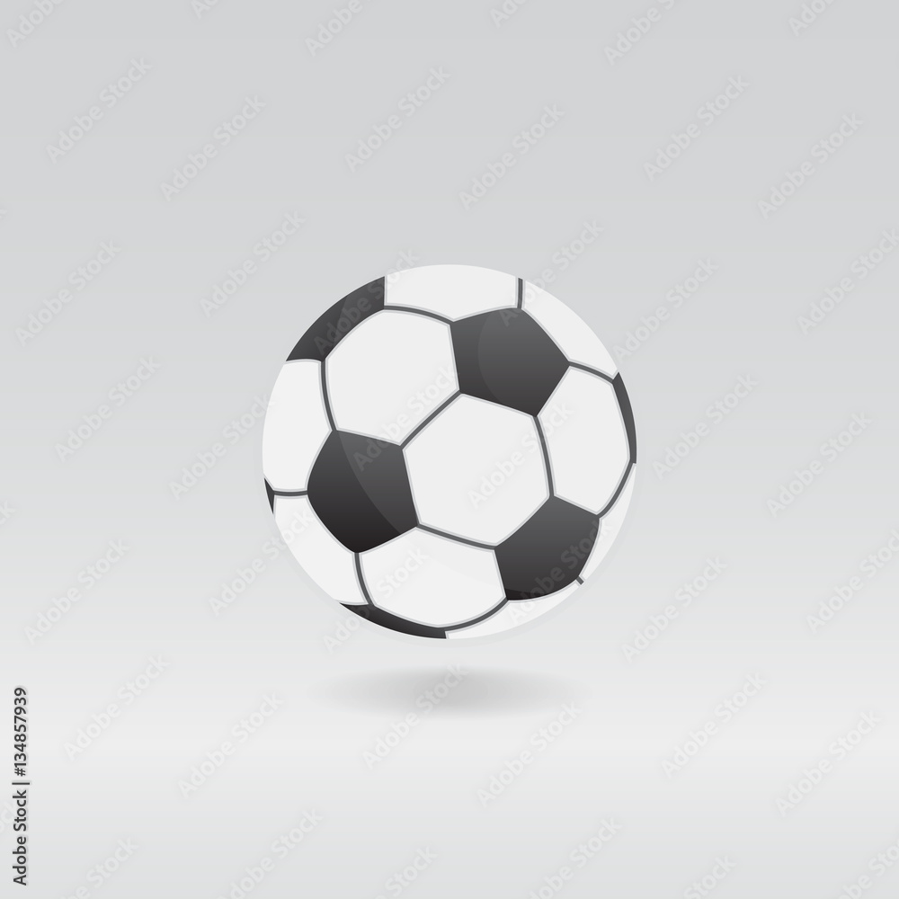 Obraz premium Soccer ball icon.