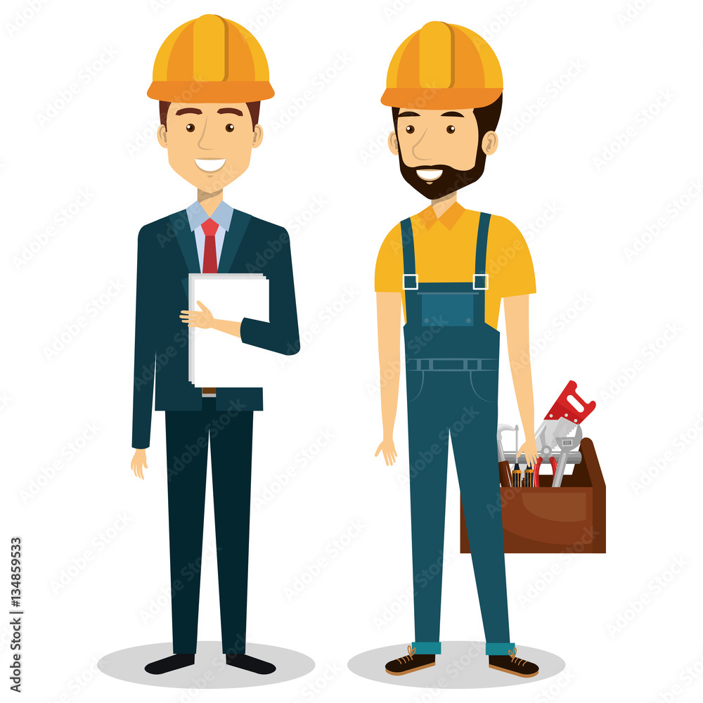 builders group avatars characters vector illustration design builders group avatars characters vector illustration design