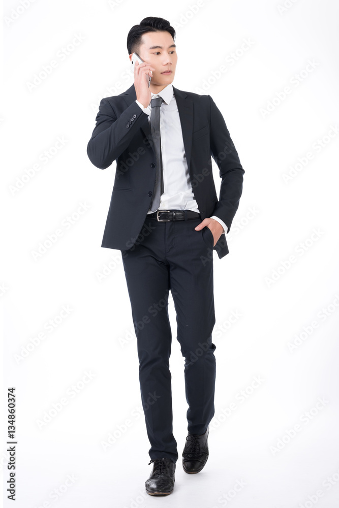 businessman talk on phone businessman talk on phone