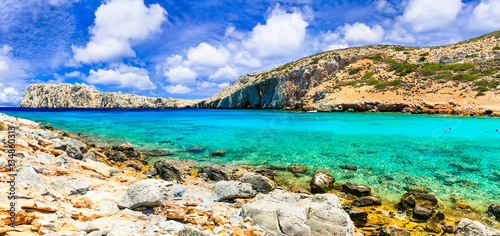 Beautiful crystal beaches of Greece - Kounoupa in Astypalea island