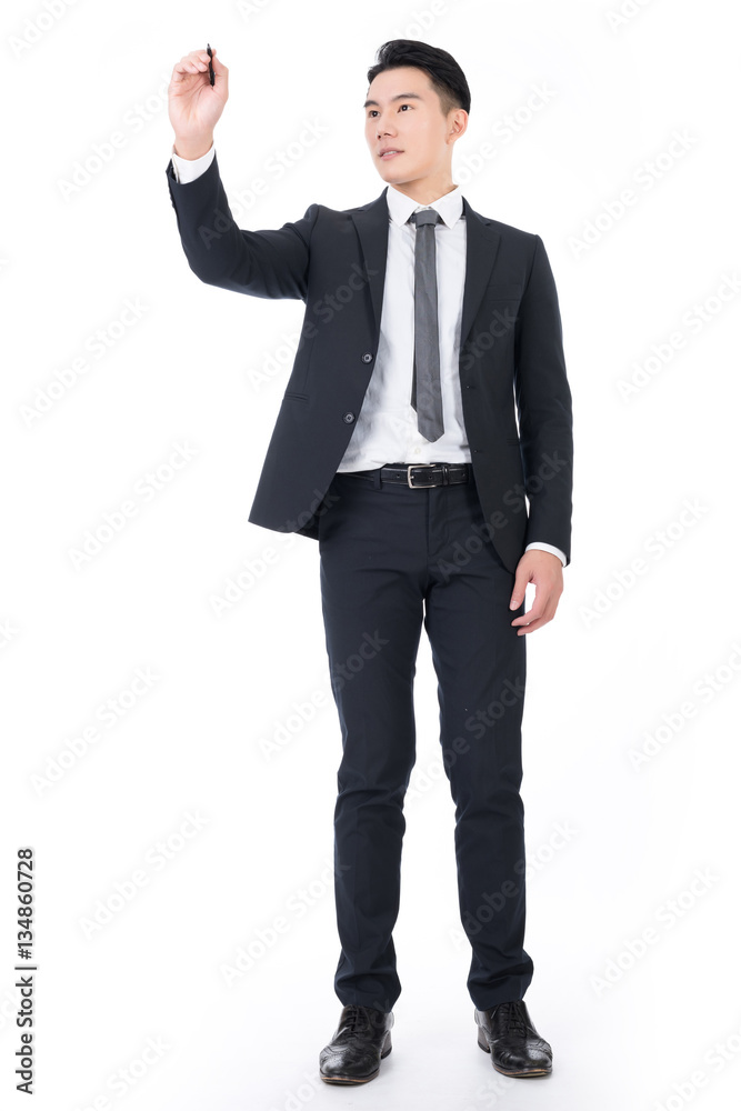 businessman write somethings businessman write somethings