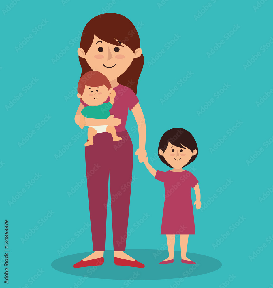 cute family members group vector illustration design cute family members group vector illustration design