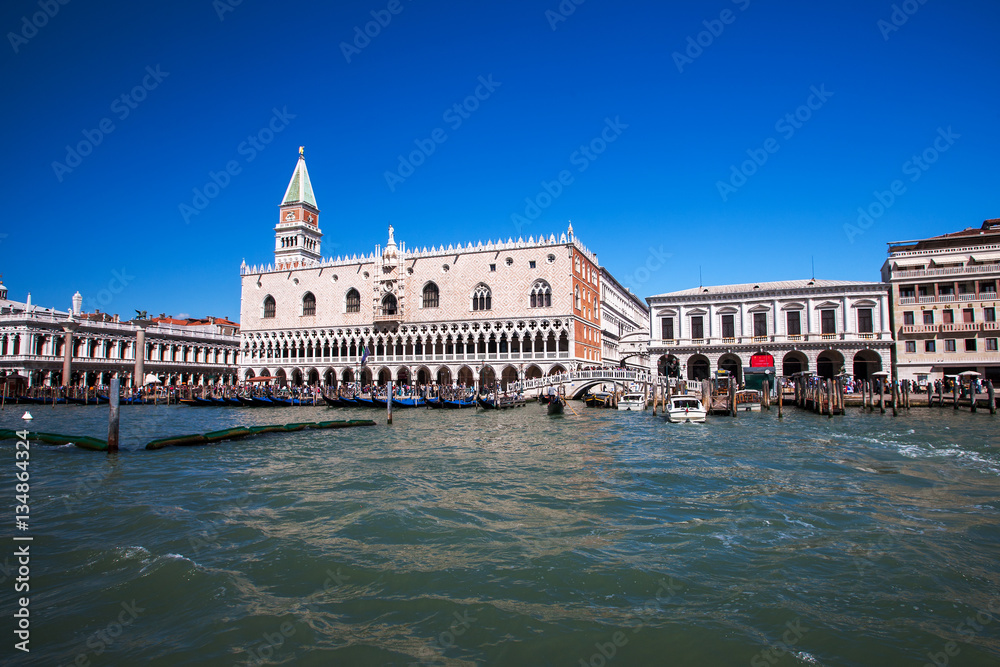ITALY, VENICE - MAY 06, 2012: Grand Canal view