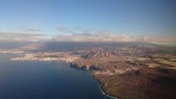 Tenerife view from Aeroplane