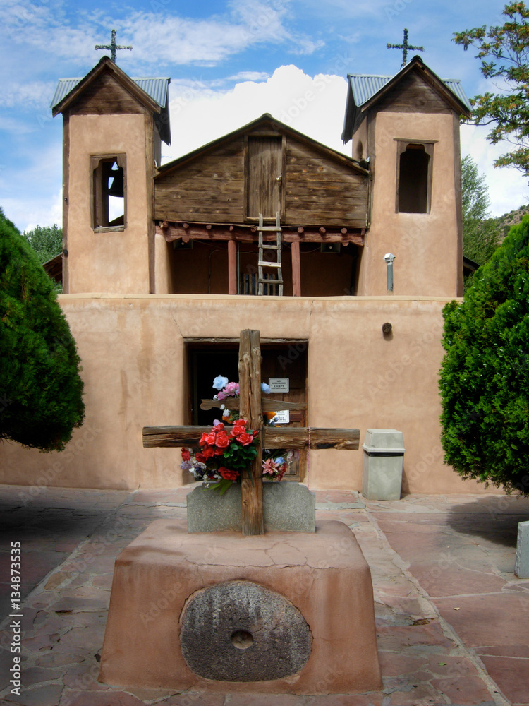 Fototapeta premium Church Near Santa Fe
