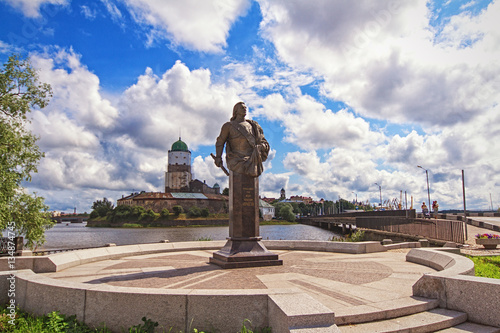 Photos Cityscape of Vyborg in summer day
