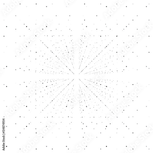 3D Abstract Grey Spheres on White Background - Futuristic Illustration