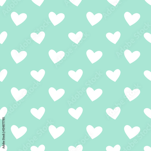 Blue hearts background