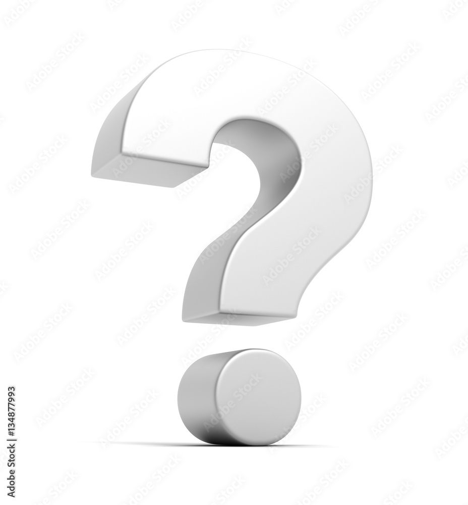question mark concept 3d illustration question mark concept 3d illustration