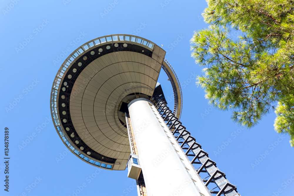 Faro de Moncloa in Madrid