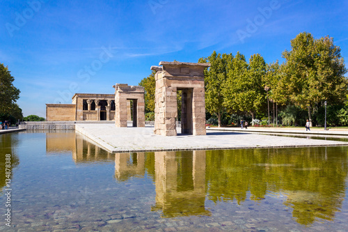 Der Tempel von Debod in Madrid photo