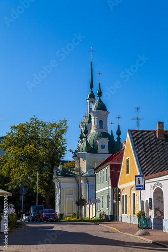 Church in center of old town
