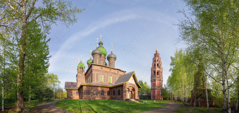St. John the Baptist Church. Yaroslavl, Golden ring, Russia.