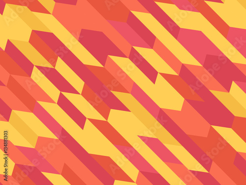 Colorful Abstract Geometric Vector Background | Creative Presentation Wallpaper